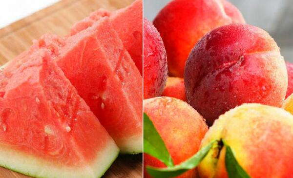 桃子和西瓜能一起吃吗？能同食美容养颜、预防贫血