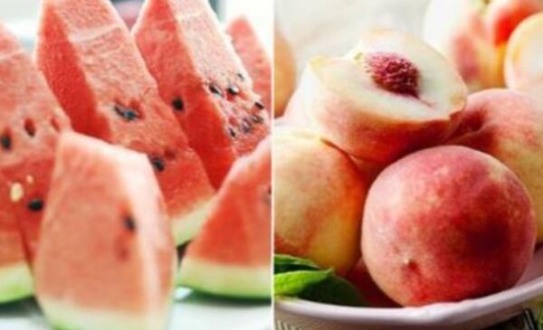 桃子和西瓜能一起吃吗？能同食美容养颜、预防贫血