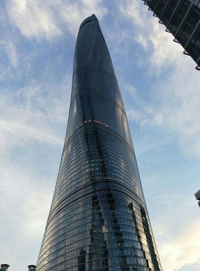 中国最高的大楼上海中心大厦