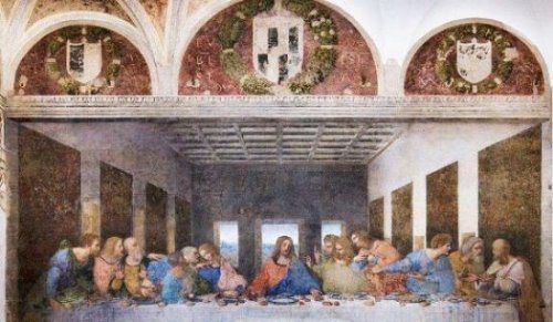 达芬奇最后的晚餐之谜 达芬奇自画像竟成耶稣门徒