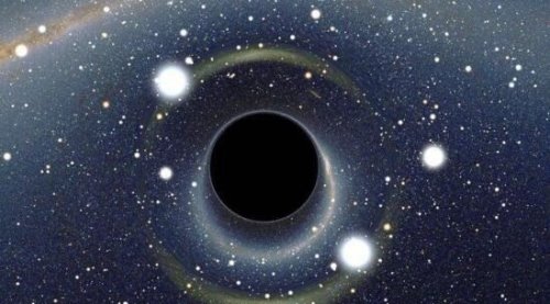 恐怖令人绝望的宇宙黑洞图片 宇宙中最黑暗的地方