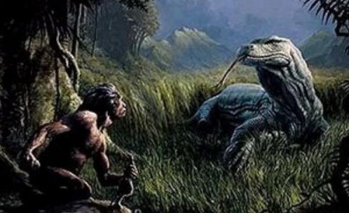 澳洲魔龙灭绝之谜 4万年前被人类杀光世界最大蜥蜴