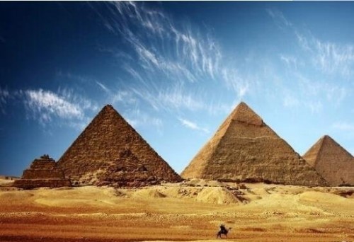 古埃及胡夫金字塔内部图片曝光 金字塔里面有什么？奇观