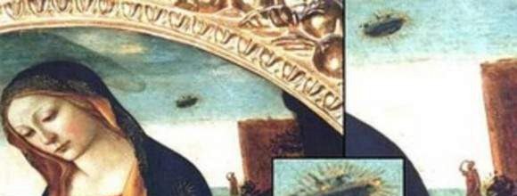 出现幽浮飞碟的10幅历史图画 UFO竟然在中世纪就已出现