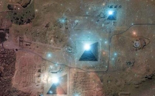 胡夫金字塔与猎户星座的关系 古埃及人认为那是神的住所