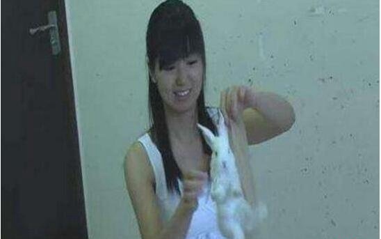 虐兔女残忍虐待兔子事件过程 20岁变态女将兔子活活踩死