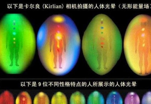 人体辉光之谜 如何看到人体辉光颜色身体散发五彩光芒