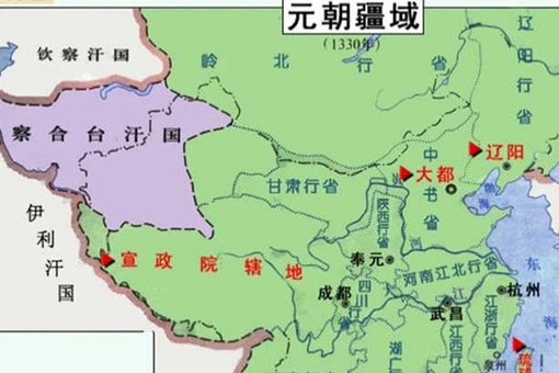 元朝的疆域是中国历史朝代中最大的吗