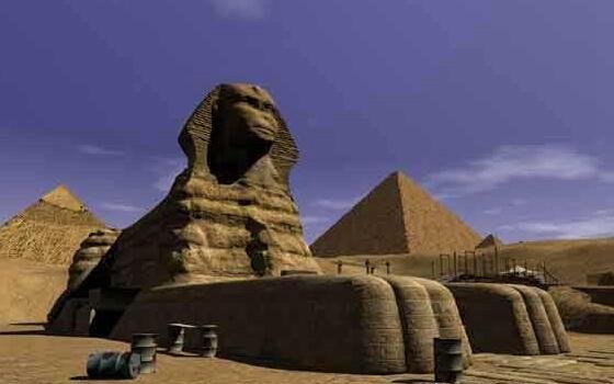神秘的斯芬克斯之谜 狮身人面像的神秘不低于金字塔