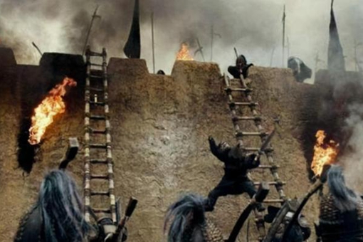 古代战争遇到攻城云梯为什么不去推倒它呢?