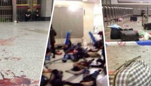 昆明火车站暴恐案视频 仅12分钟导致29人死亡141受伤